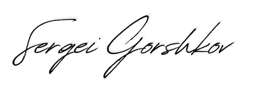 Sergei’s signature